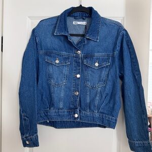 Dark Blue Denim Zara Jacket